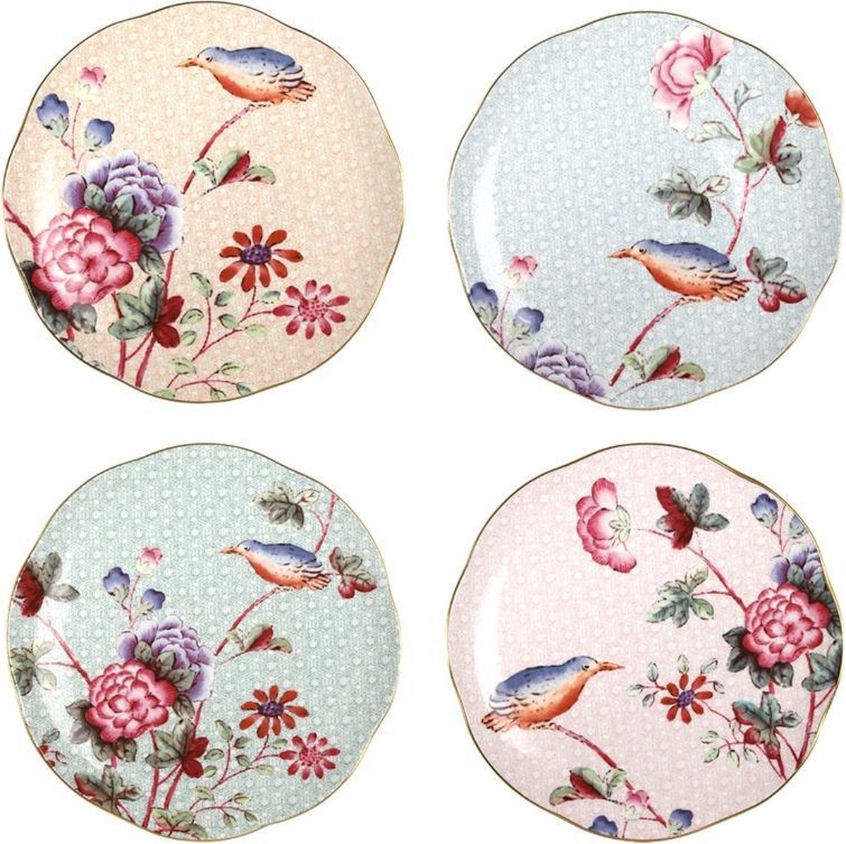 WEDGWOOD - Cuckoo - Bord 21cm Set/4