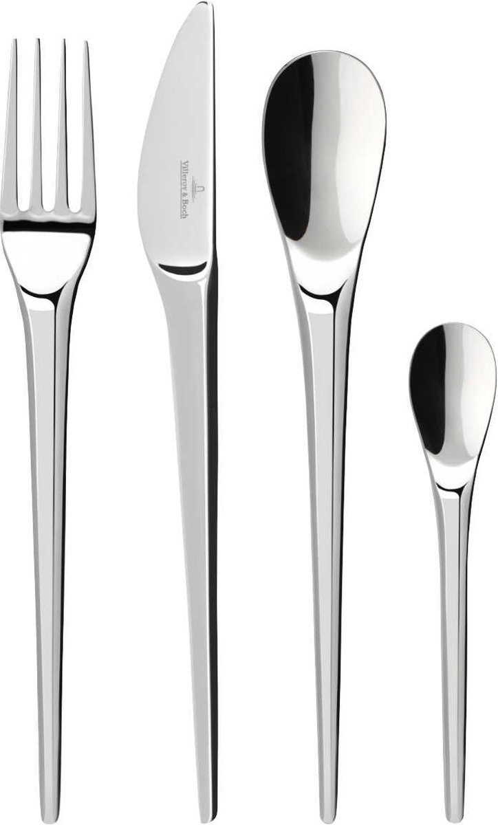 VILLEROY & BOCH - NewMoon 18/10 - Bestekset 6 persoons 24-dlg