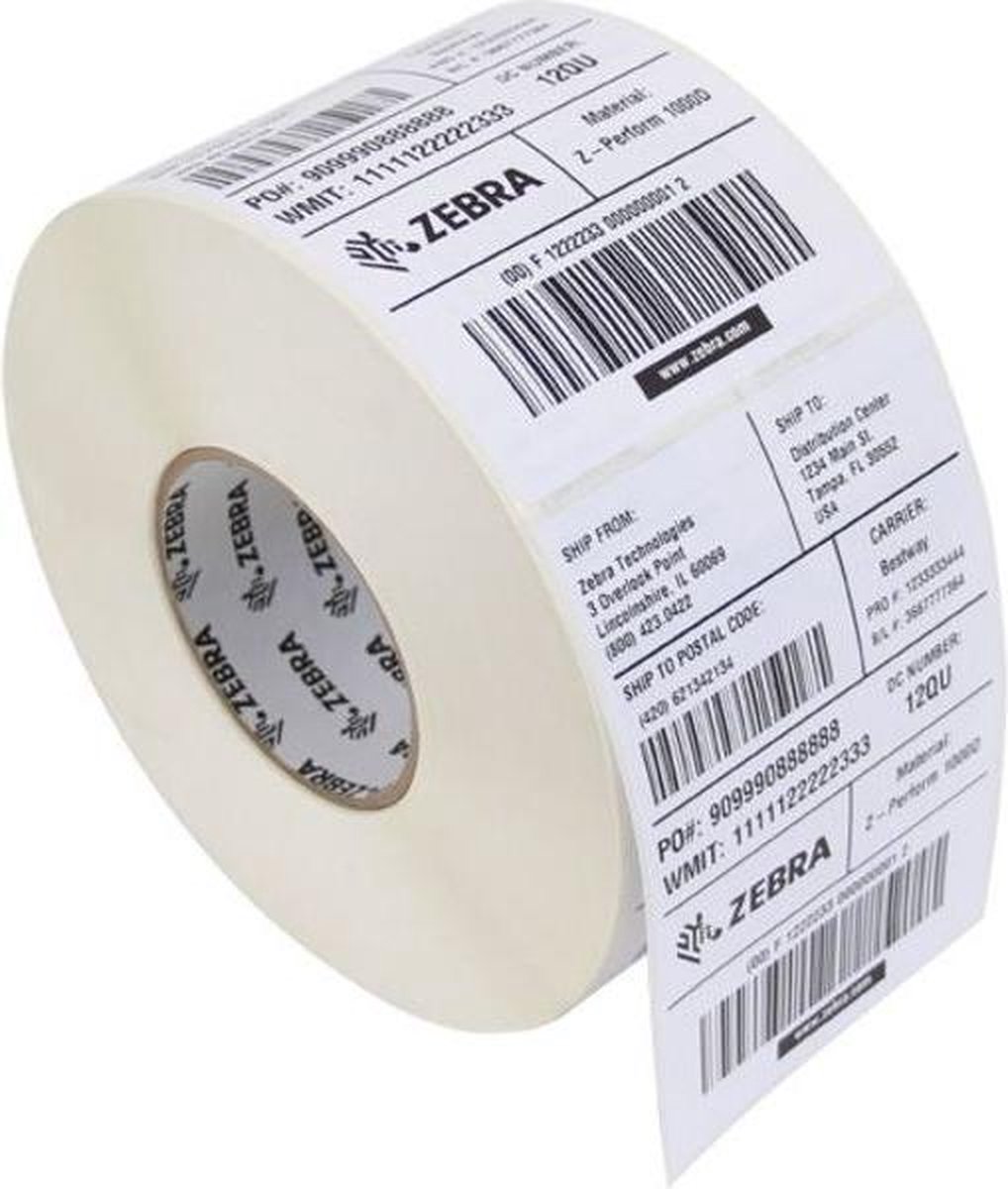Zebra Z-Select 2000D 102x25mm 12 rollen