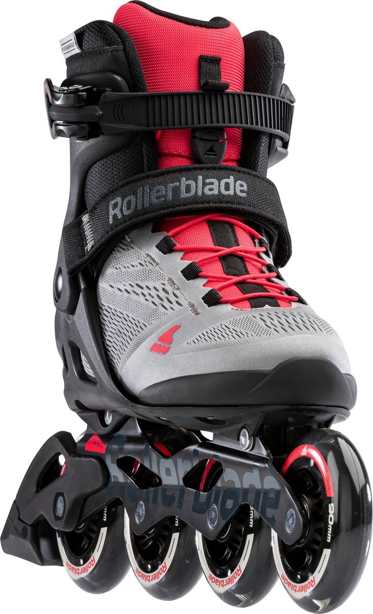 Macroblade 90 W Neutral Grey/Paradise Pink - Fitness/Tour Skates