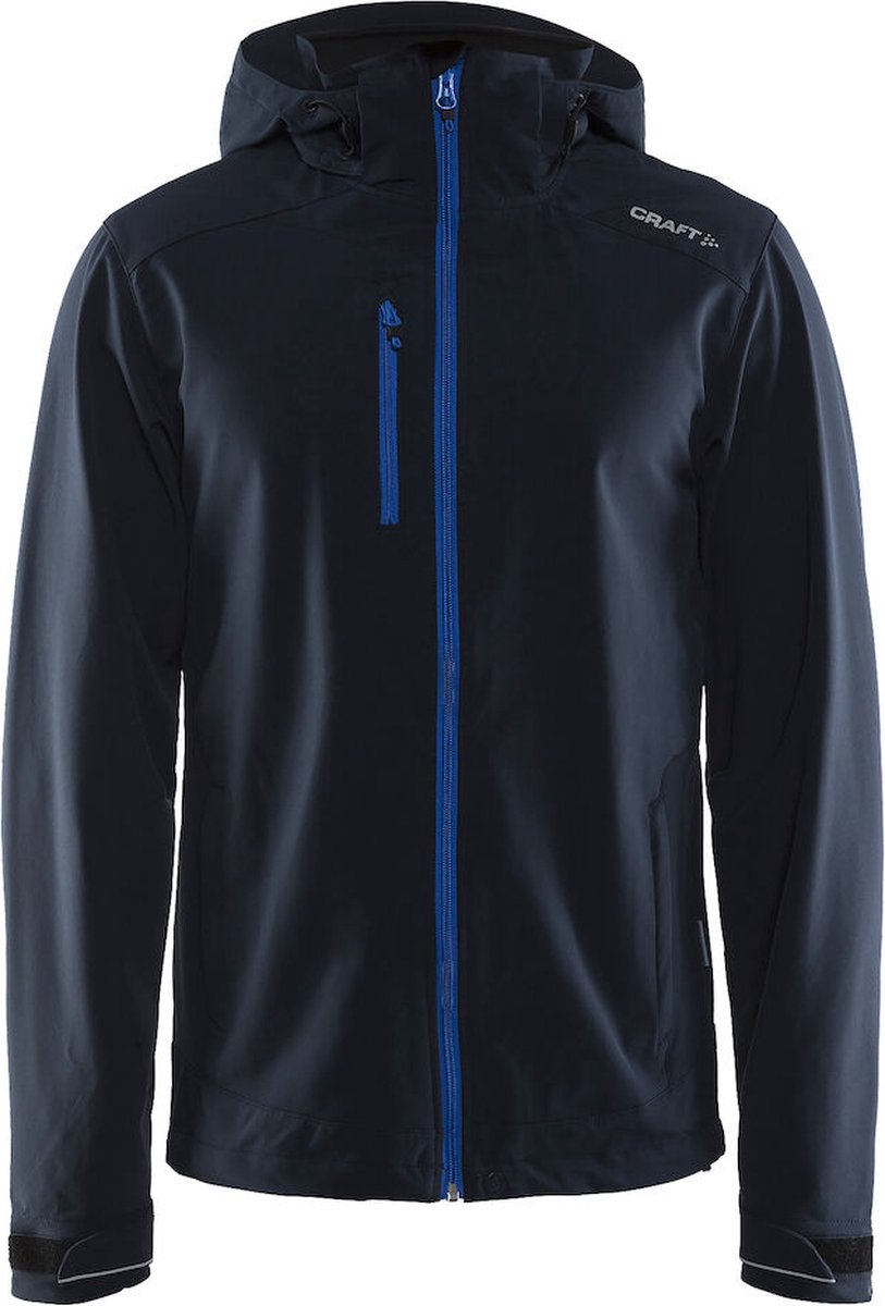Craft Light softshell winterjas donkerblauw heren L