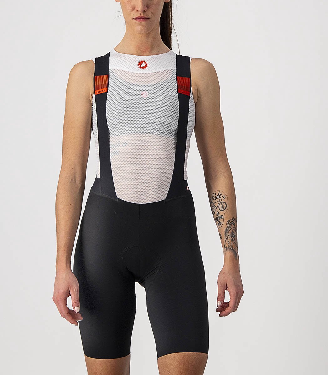 Castelli Premio Black W bibshort zwart dames XL