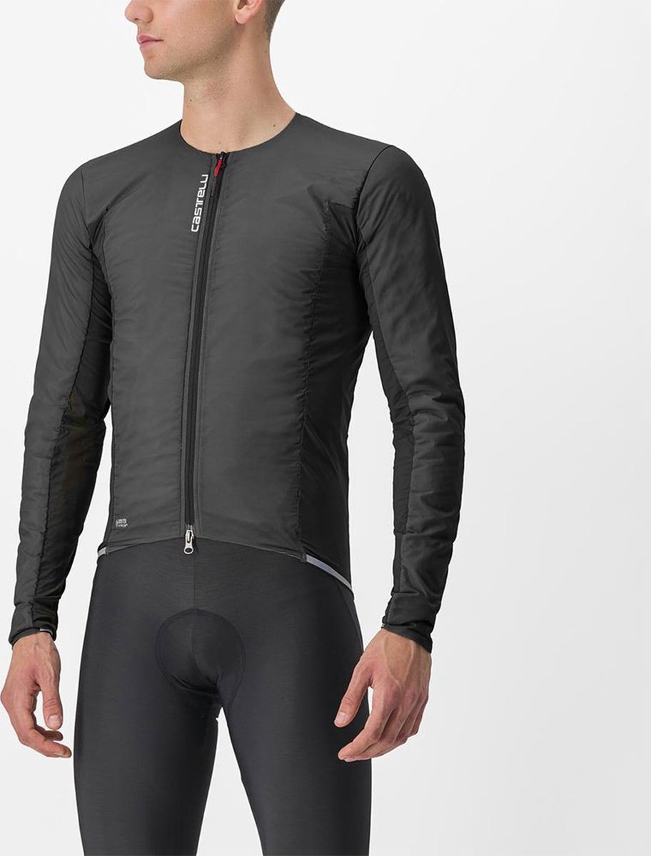 Castelli Fly Jack-Sey lange mouw fietsjack zwart heren M