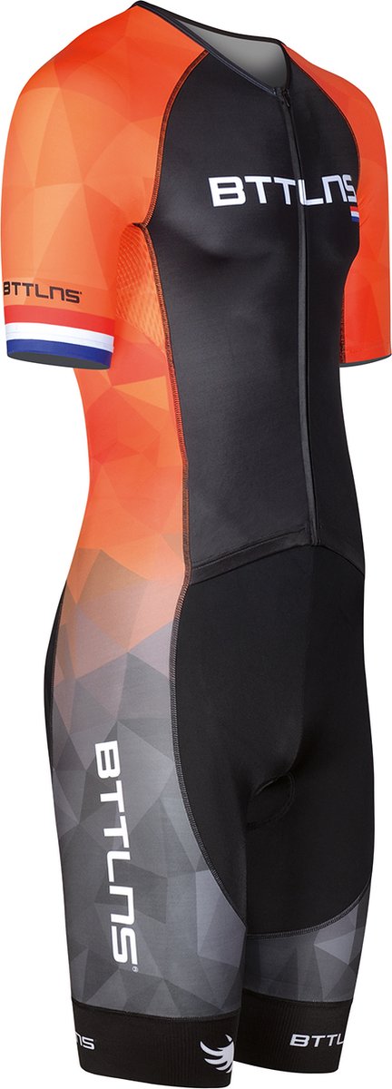 BTTLNS Typhon 2.0 SE trisuit korte mouw oranje heren XXXL