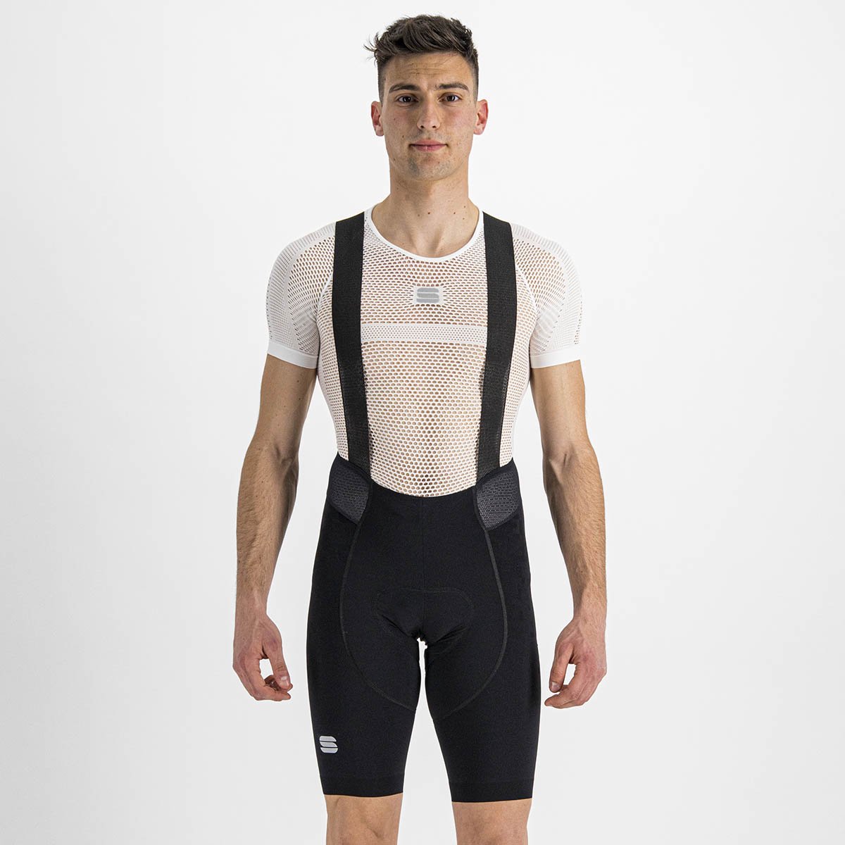 Sportful Total Comfort fietsbroek kort zwart heren L