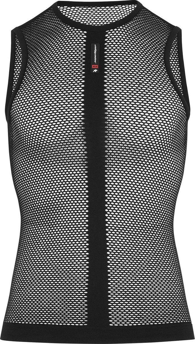 Assos NS Skin layer superleger ondershirt mouwloos zwart unisex II