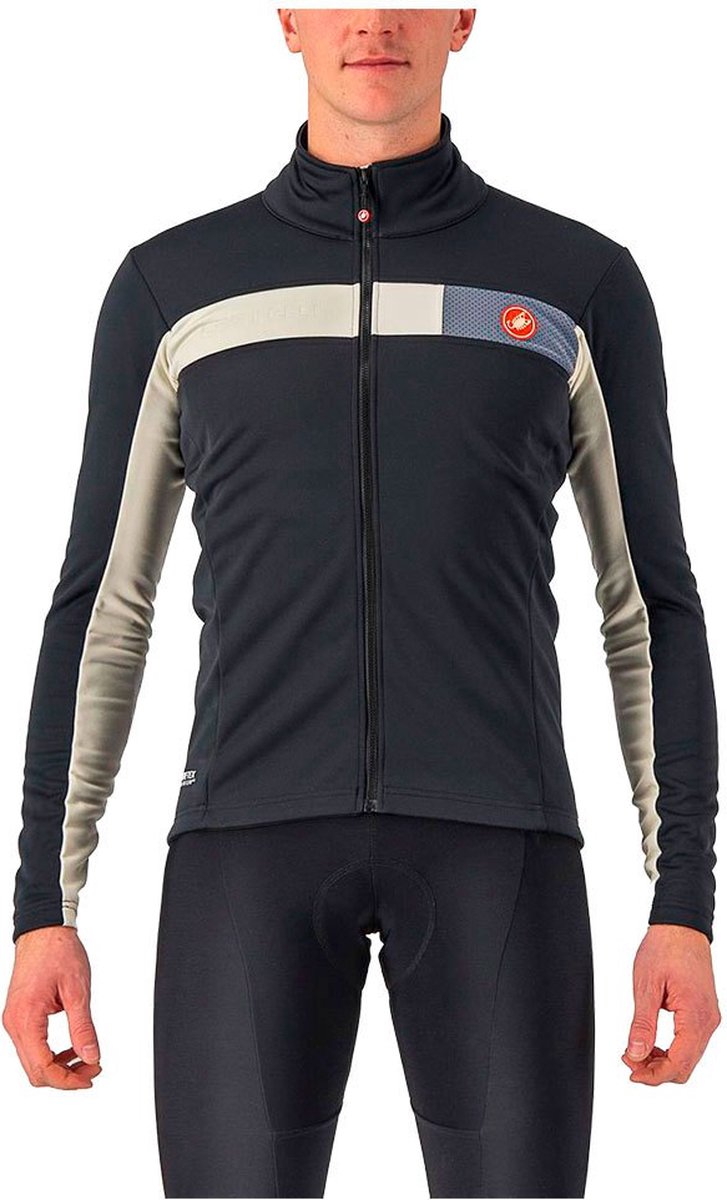 Castelli Mortirolo 6S fietsjack zwart heren XXL