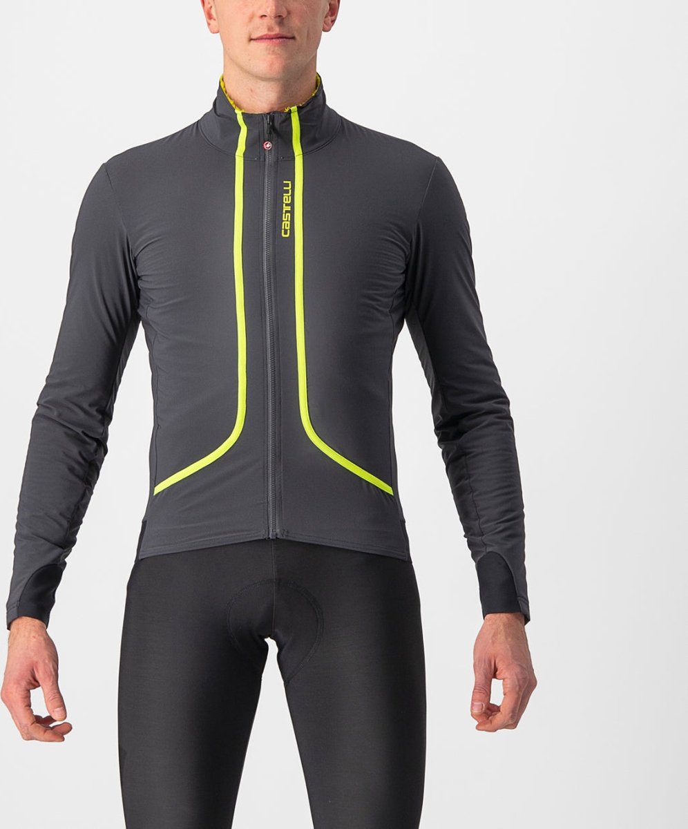 Castelli Flight Air fietsjack grijs heren L