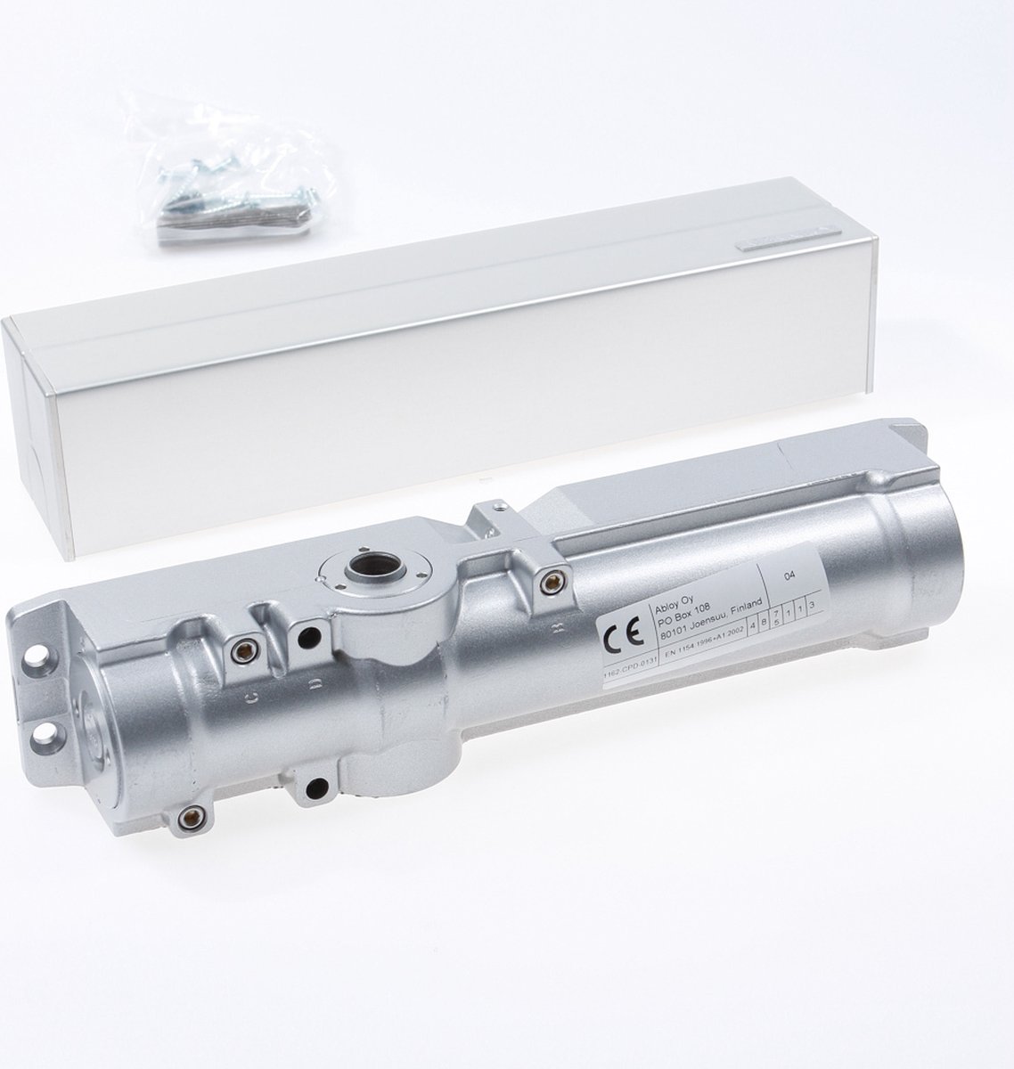 ASSA ABLOY DC347 Design deurdranger EN 5-7 | exclusief arm | kleur zilver EV1. | 180-15 ° - A000303822