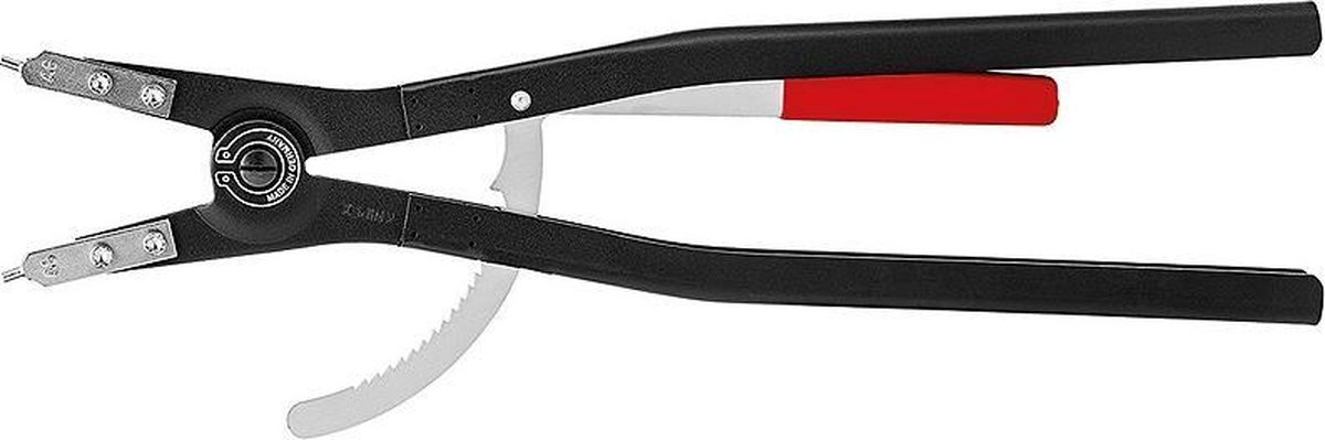 Knipex Borgveertang voor buitenringen op assen | zwart poedergecoat | 570 mm | 46 10 A6 - 4610A6