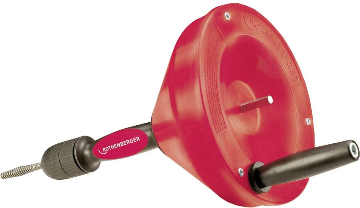 Rothenberger Handbuisreinigingsmachine | spiraallengte 10 m | spiraal-d. 10 mm | 1 stuk - 72005 72005