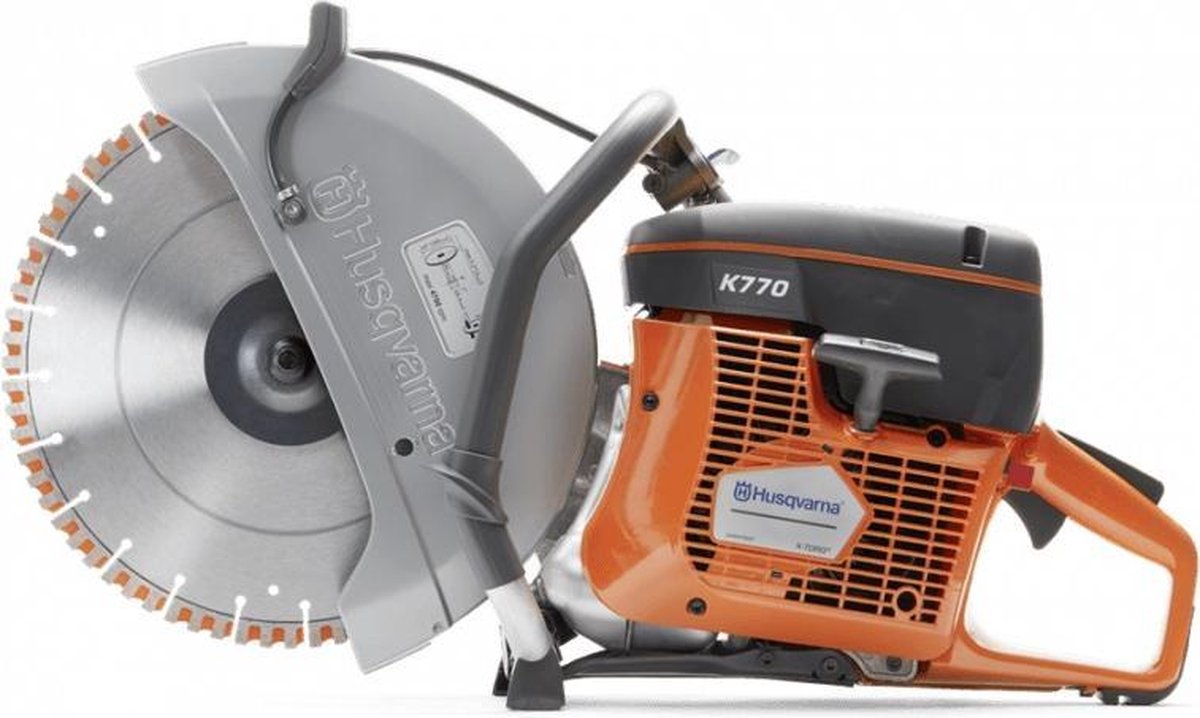 Husqvarna K770 2-takt Benzine Doorslijpmachine incl. zaagblad - 3700W - 350mm - 967682101