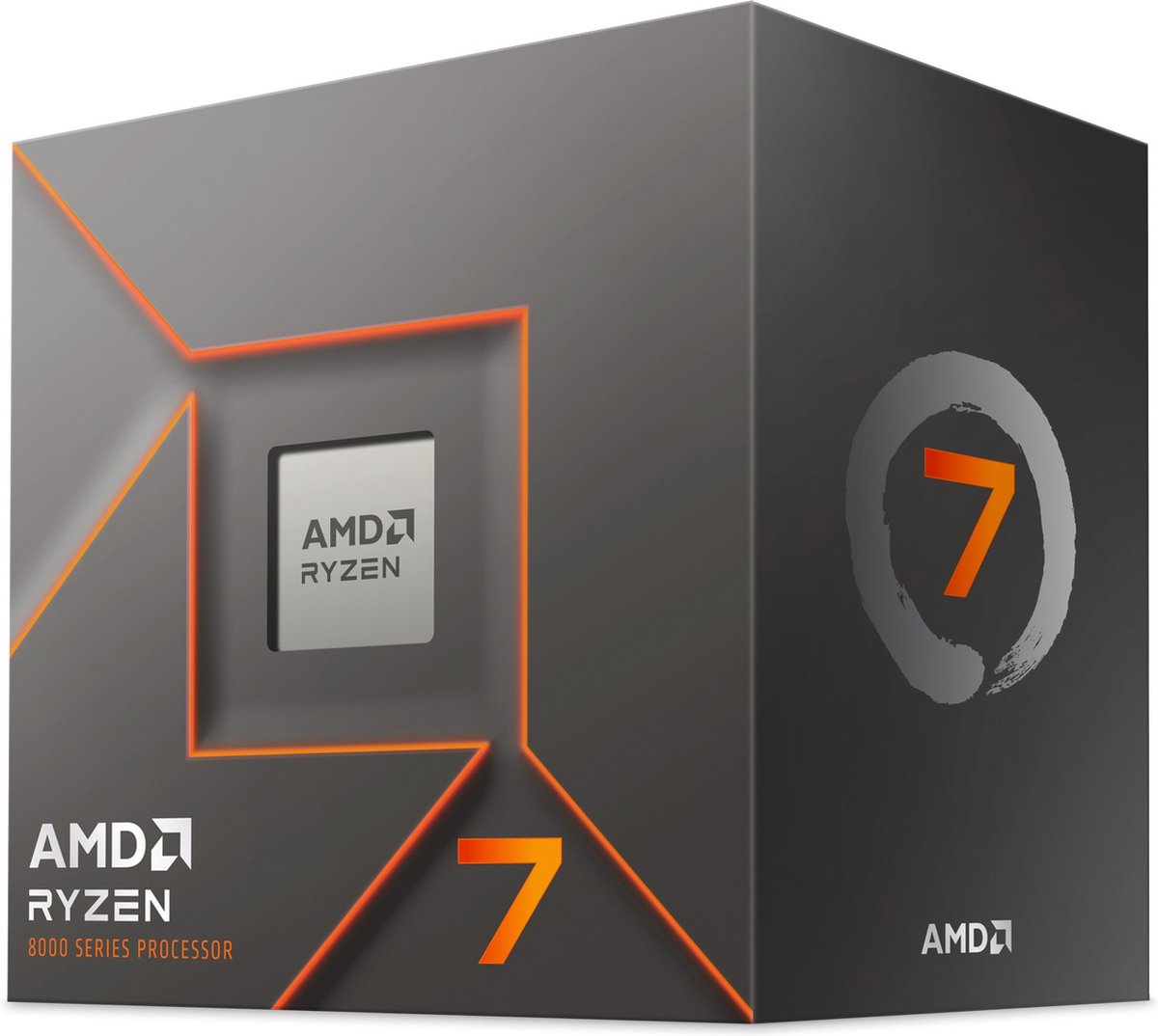 Ryzen 7 8700F, 4,1 GHz (5,0 GHz Turbo Boost) Processor