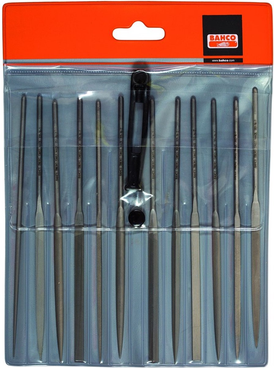 Bahco naaldvijlenset 12-dlg | 2-472-16-1-0