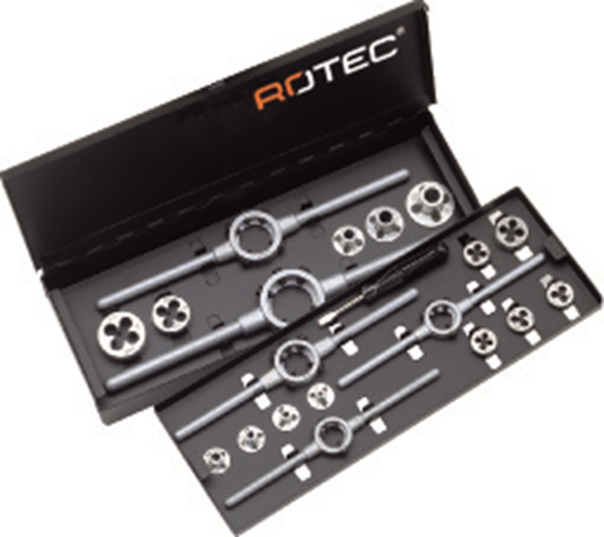 Rotec 12 dlg. Cass. Snijplaten M3-M12 - 9002025