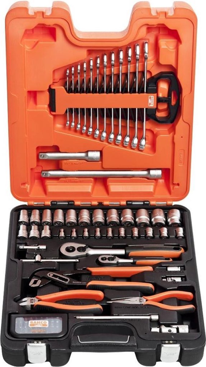 Bahco Doppen-gereedschap set 1/4" + 1/2" | S81MIX