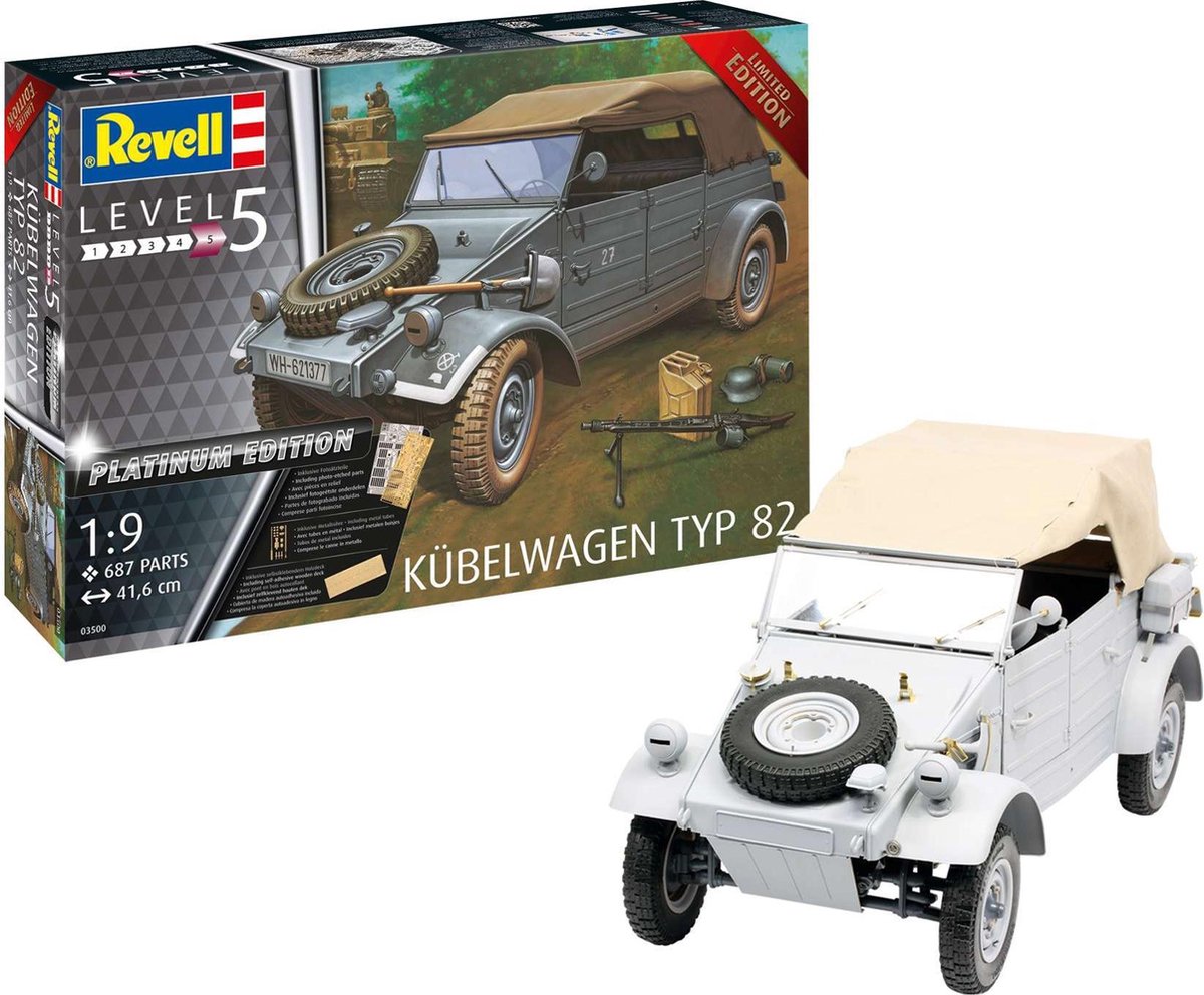 Revell 1/9 Kübelwagen TYP 82 Platinum Edition