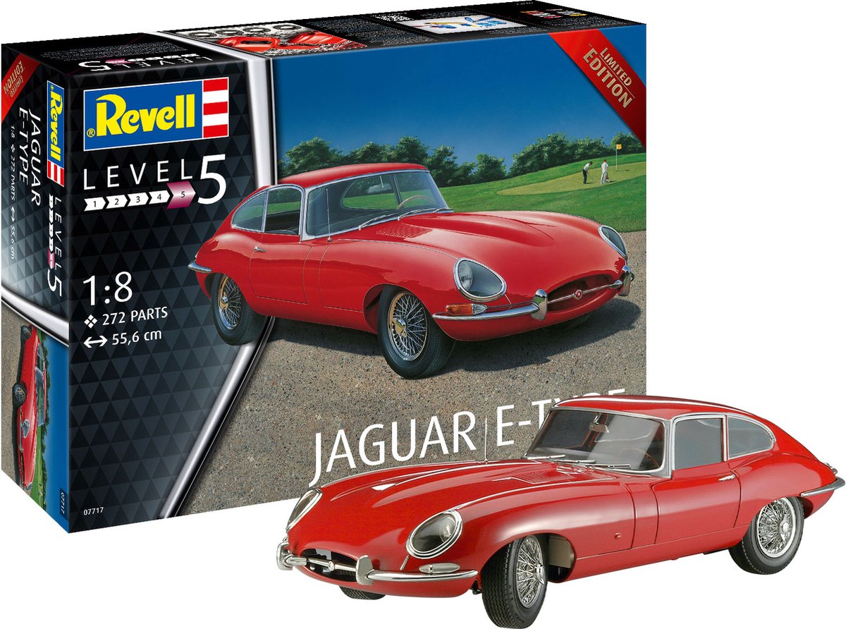 Revell 1/8 Jaguar E-Type