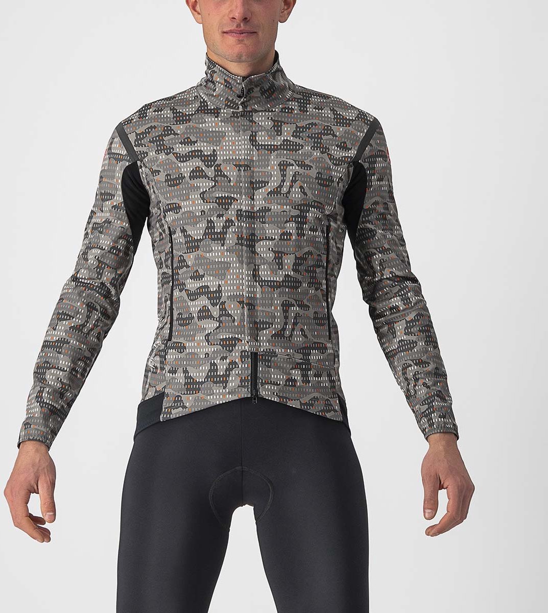 Castelli Unlimited Perfetto RoS 2 fietsjack lange mouw grijs/camo heren L