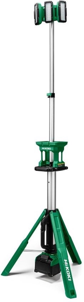 Hikoki UB18DGW4Z | Accu Statief Bouwlamp | 18V | Exclusief lader en accu's - UB18DGW4Z