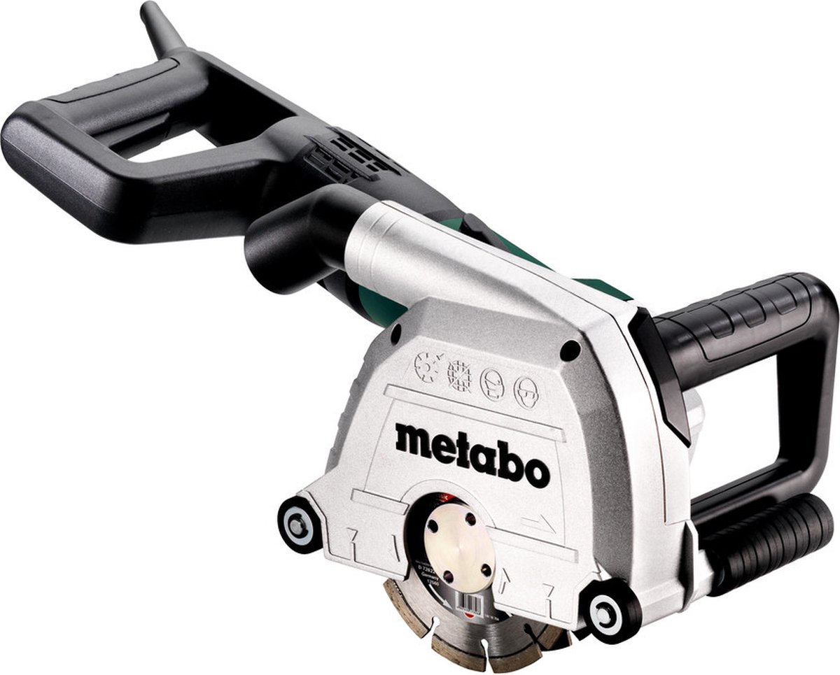 Metabo MFE 40 Sleuvenfrees in koffer met 2 doorslijpschijven en 20 mm freesschijf - 1900W - 125mm | 604040900 - 604040900