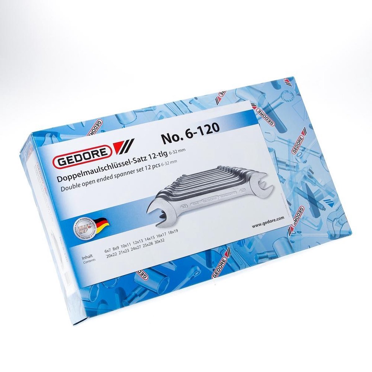 Gedore Steeksleutelset 12-dlg. - 6077890