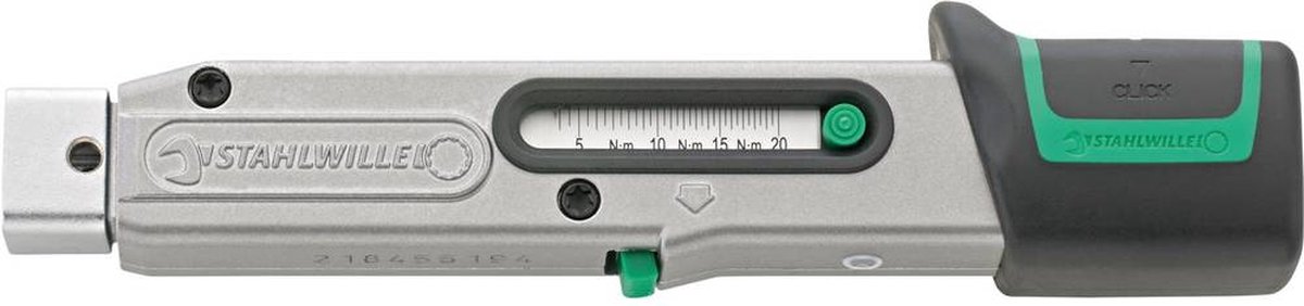Stahlwille Momentsleutel | 4-20 Nm | 9 x 12 mm | 1 stuk - 50184002 50184002