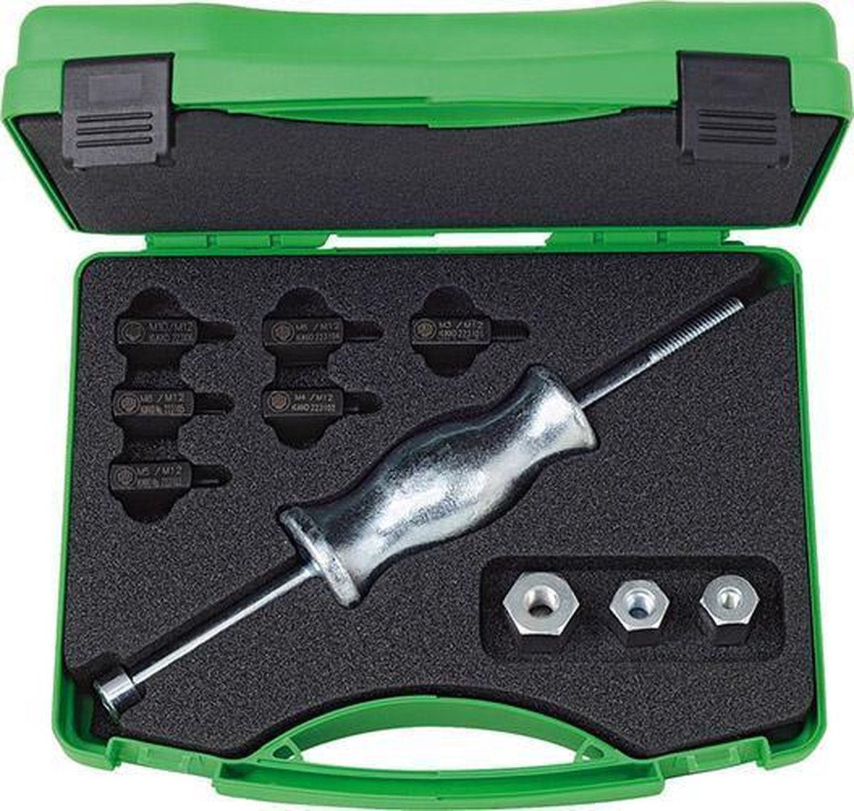 Kukko Slagtrekkerset | 10-delig in een kunststof koffer | 1 stuk - KS-22-01 - KS-22-01