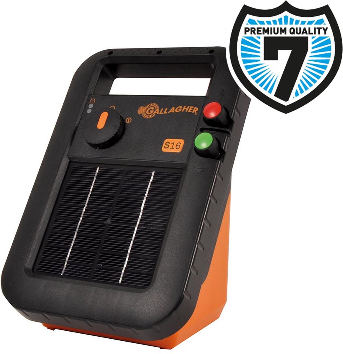 Gallagher S16 schrikdraadapparaat solar - 6V/0,16J - 341316