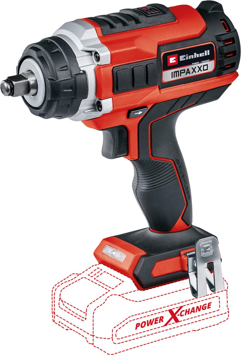 Accu Slagschroefmachine IMPAXXO 18/400 Slagmoersleutel