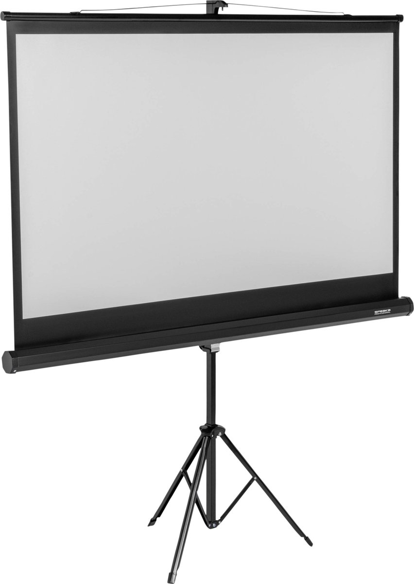 SpeaKa Professional Oprolbaar projectiescherm (statief) 240 x 135 cm Beeldverhouding: 16:9 SP-PST-360 SP-9430136