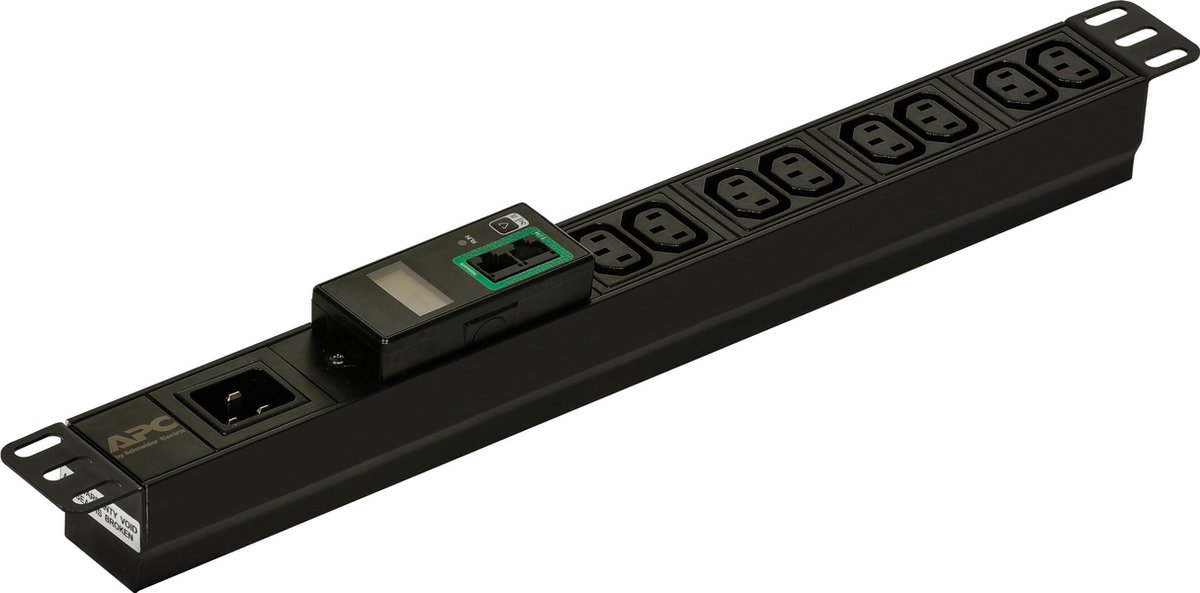 Easy Metered Rack PDU, 16A, 230V, (8)C13 Stekkerdoos