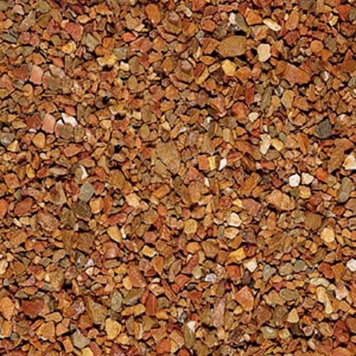 35 stuks! Grauwacke split bruin/rd 8/16 mm 20 kg - Gardenlux