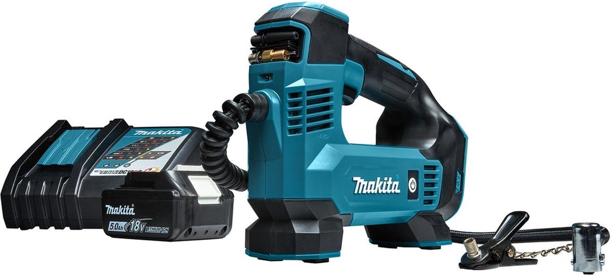 Makita DMP180RT | Accu Luchtpomp | 18V | 5.0 Ah accu + snellader - DMP180RT