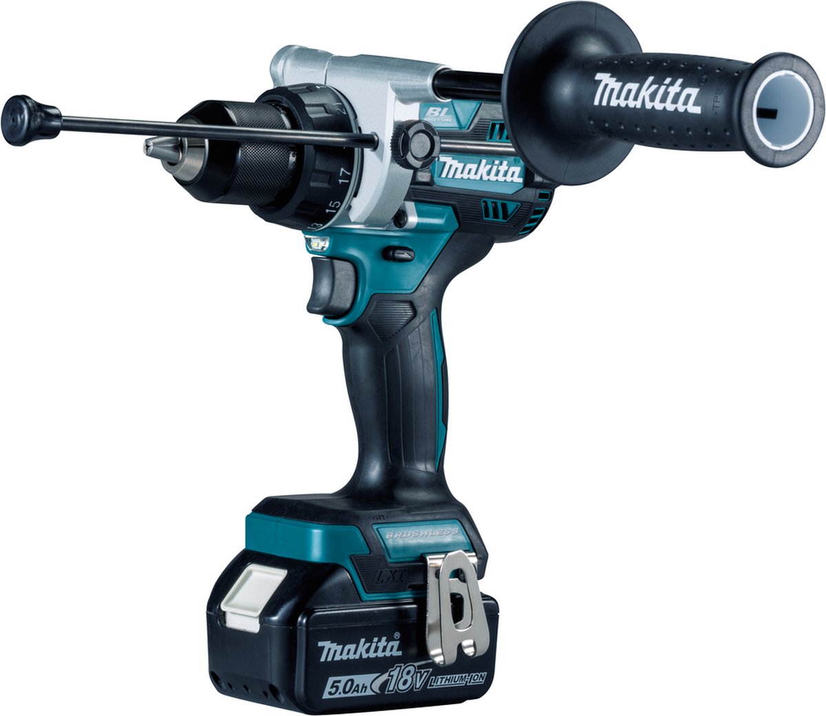 Makita DHP486RTJ | Klopboormachine | 18 V | Set | 5,0 Ah Accu & Lader in Mbox