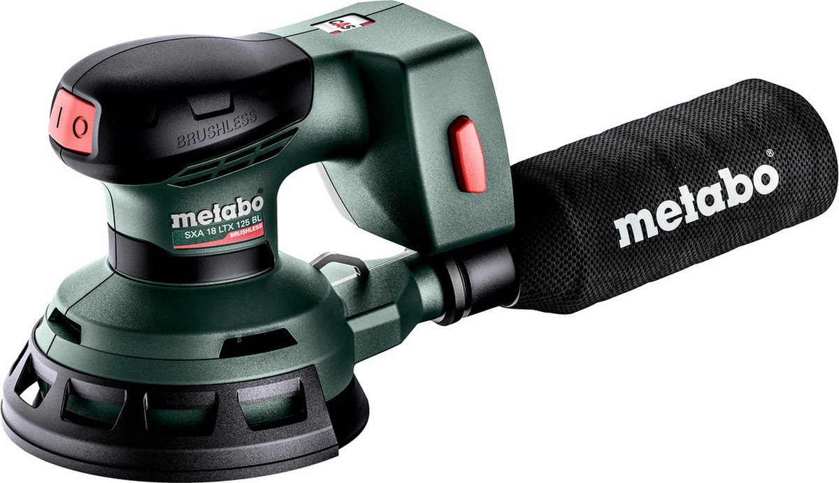 Metabo SXA 18 LTX 125 BL Accu-Excenterschuurmachine | 18 Volt | zonder accu-packs en lader - 600146850