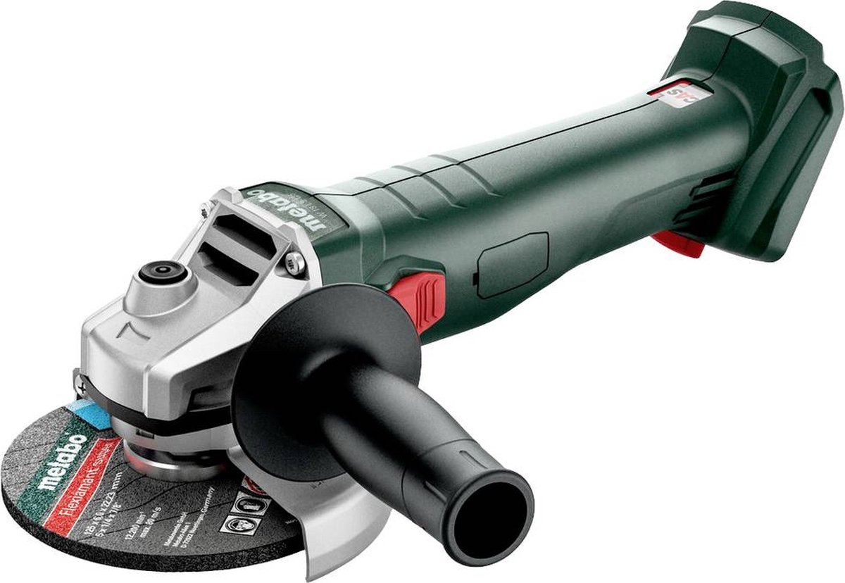 Metabo | W 18 L 9-125 | Accu Haakse Slijper | 18V | 125 mm | In doos - 602247850