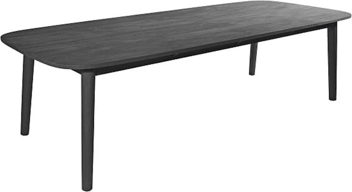 Lennon tafel 280x110x76 cm teak charcoal finish - Max&Luuk