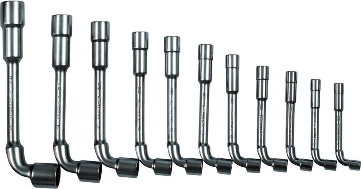 Bahco gebogen soksleutelset 11-dlg | 28M/11