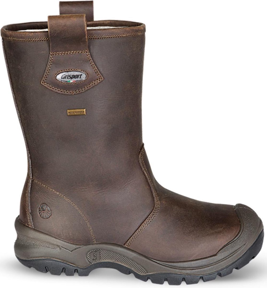 Grisport Safety Laars 70249 S3 + KN L+L Wool Bruin - Maat 47 - 11.049.025.47