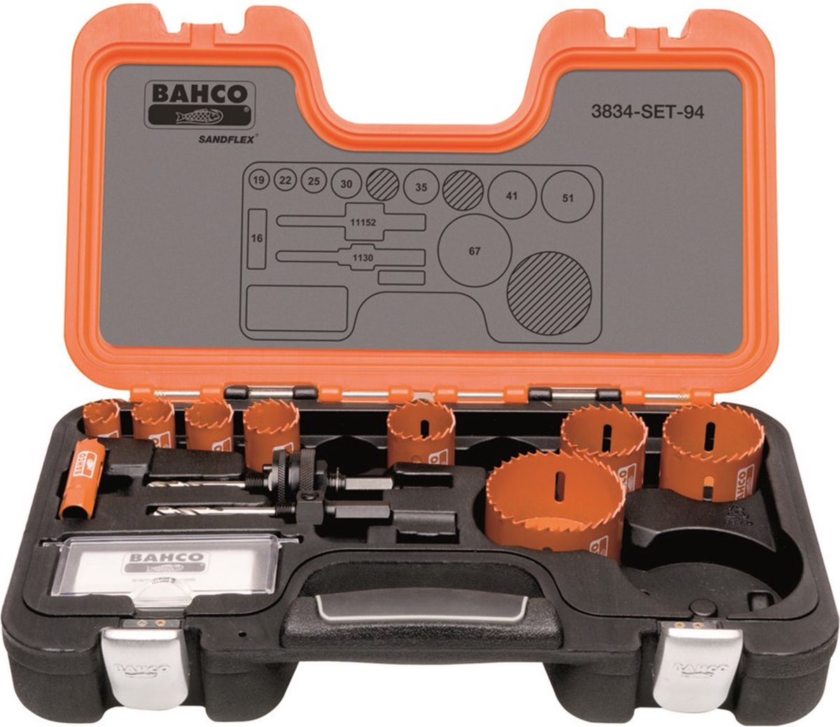 Bahco gatzagenset | 3834-SET-94