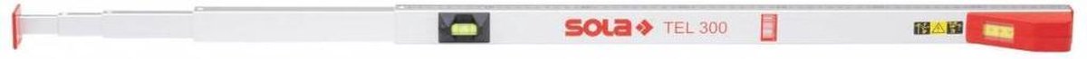 Sola Telescoopmeter 3mtr TEL300T, Voor meten in de dag in draagtas - 57070701 - 57070701