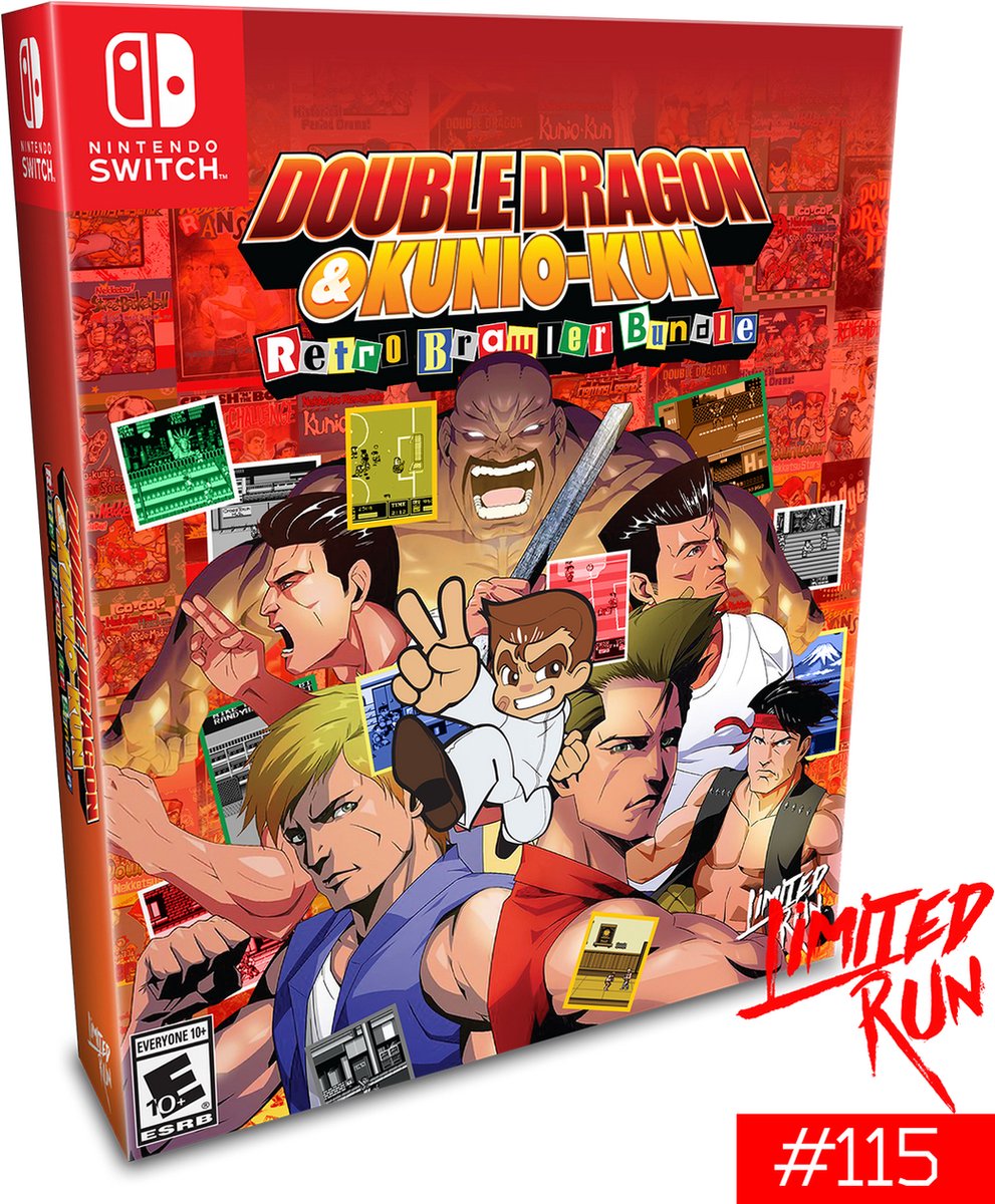 Double Dragon & Kunio-Kun: Retro Brawler Bundle Classic Edition (Limited Run Games)