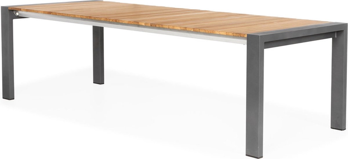 Rialto Verstelbare Tuintafel Teak 163/204x100x75 cm - Suns