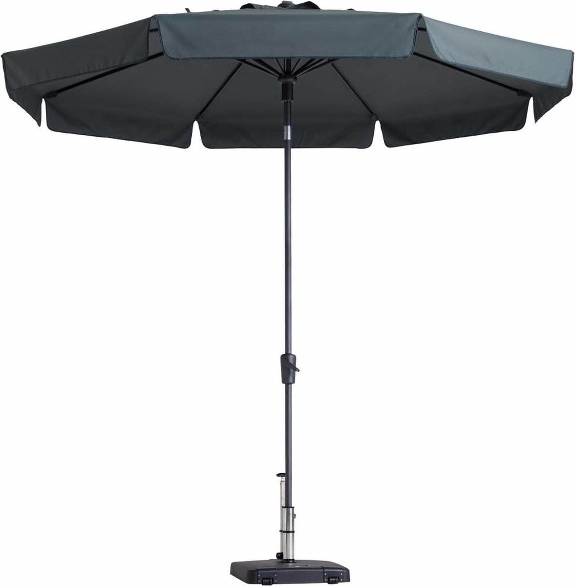 Stokparasol Flores luxe 300 cm Polyester grey zonwering - Madison
