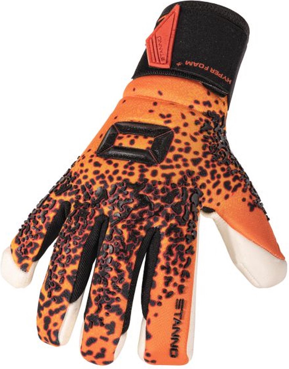 Stanno 481398 Blaze Goalkeeper Gloves - Orange-Black - 10
