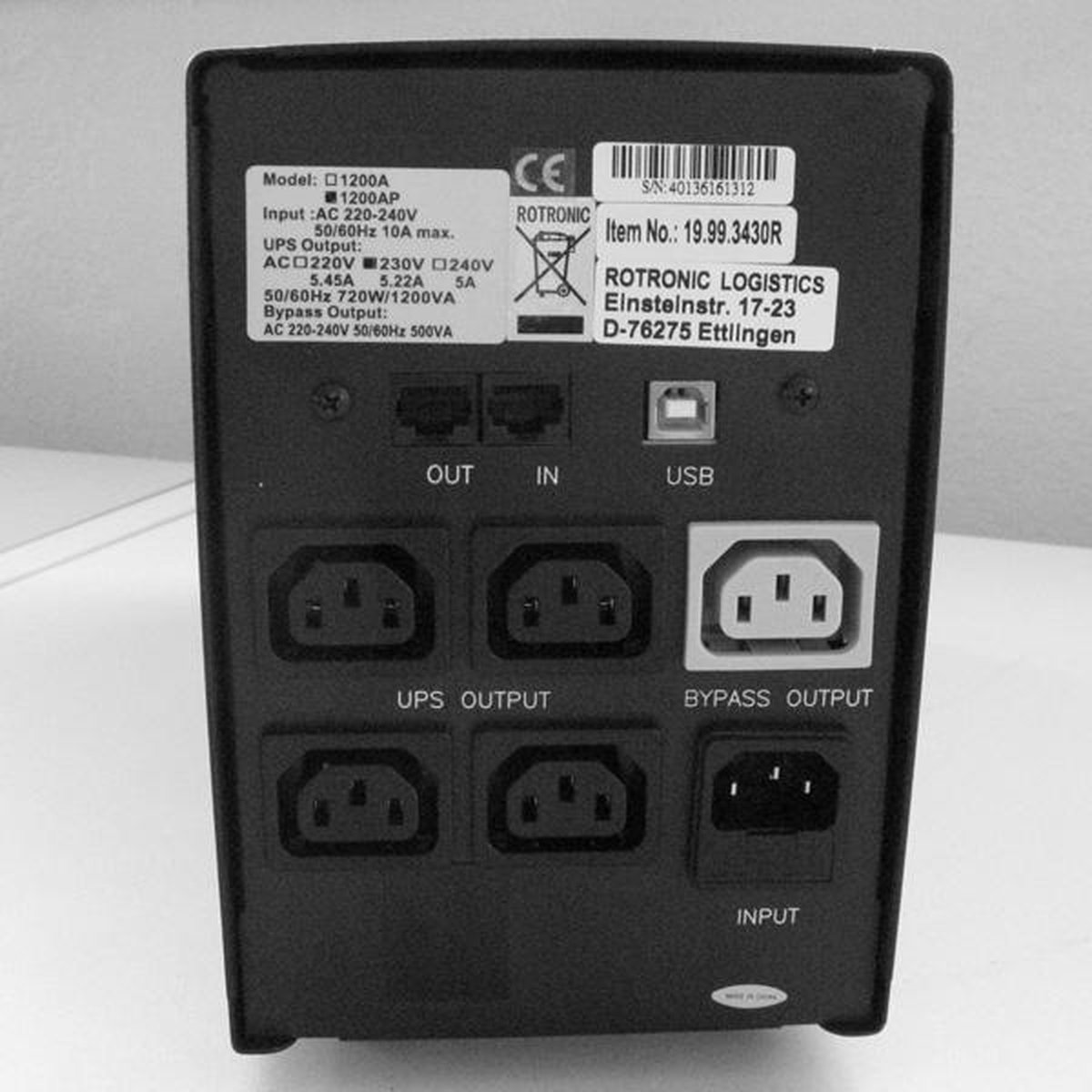 Value UPS 1200 VA