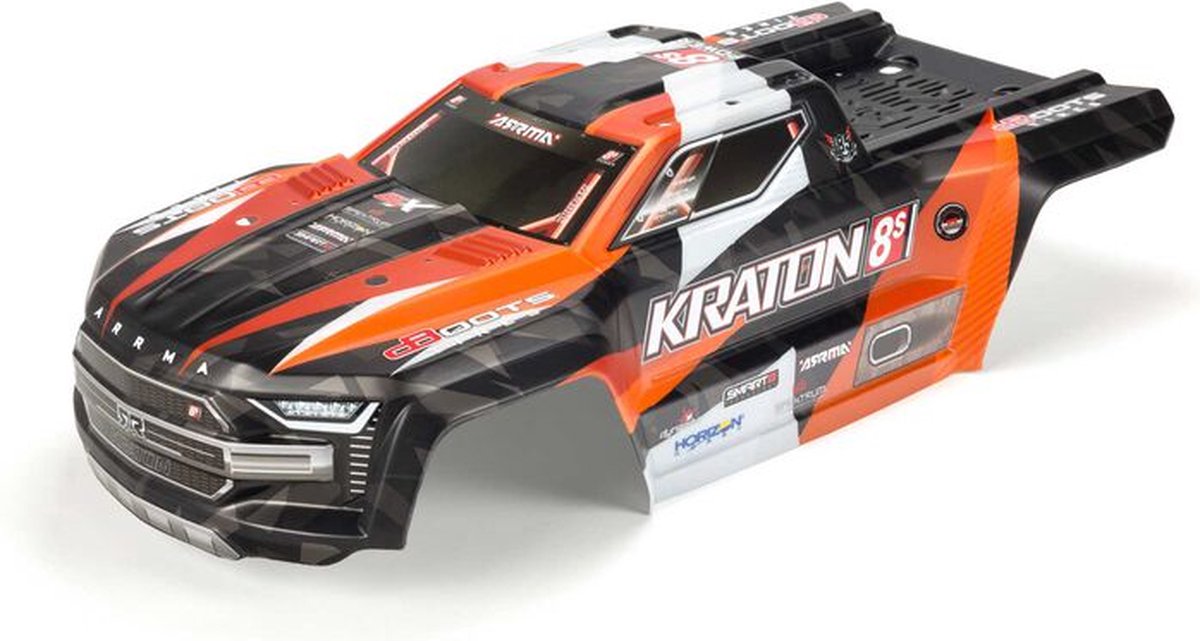 Kraton 8S Body, Orange (ARA409007)