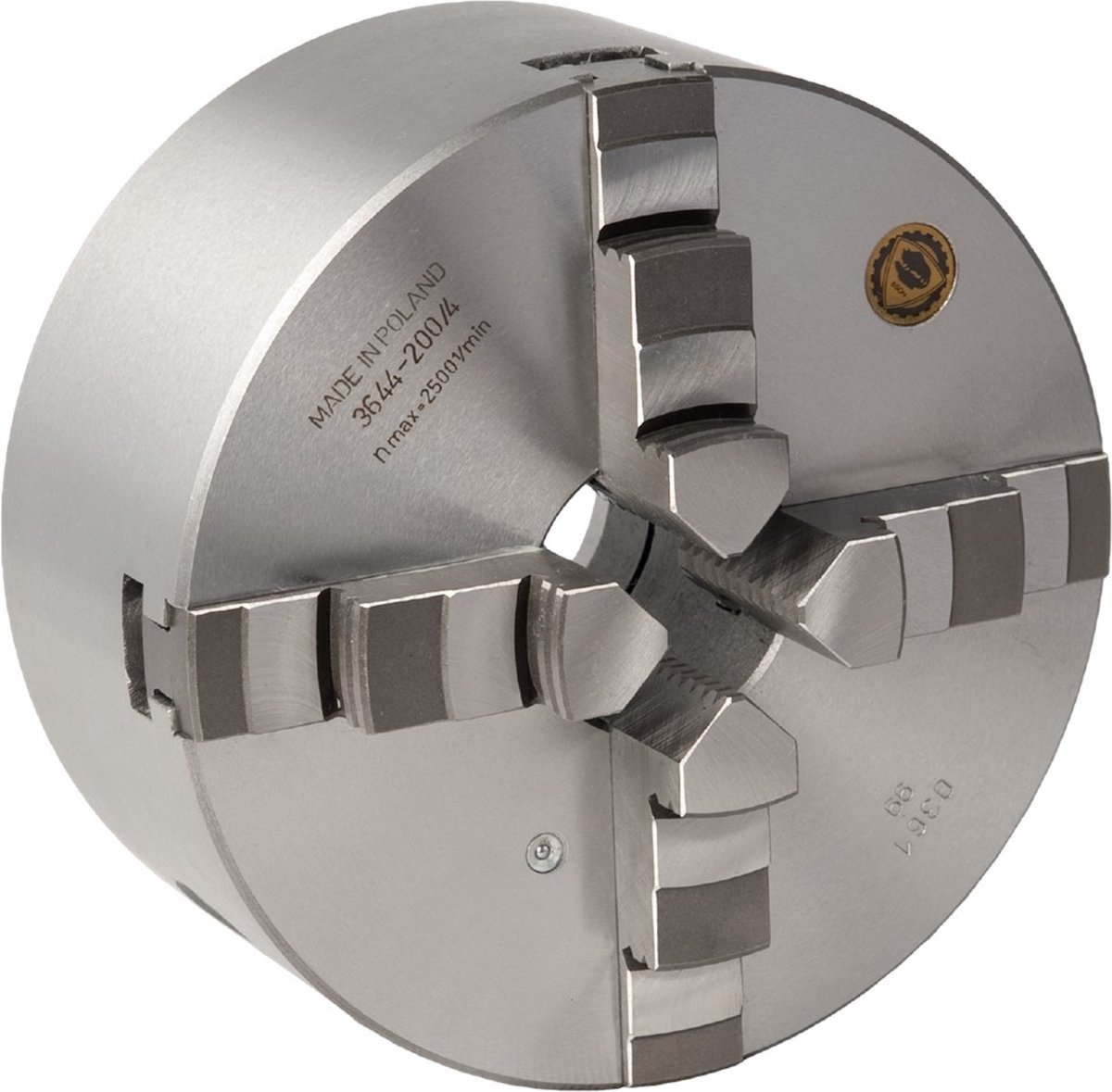 Huvema Bison Onafhankelijke vier-klauwplaat 4KP536 400-11 - 20121118 - 20121118