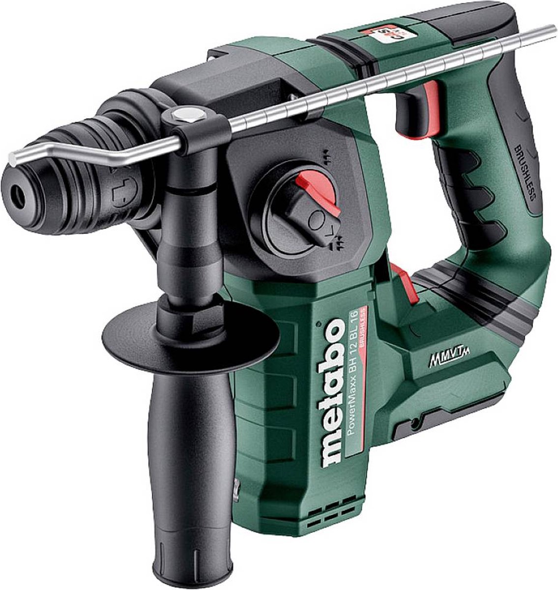 Metabo BH 12 BL 16 Accu-Boorhamer | SDS-Plus | 12V | Excl. accu's en lader | In doos - 600207850
